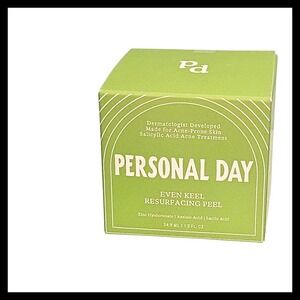 Personal Day Even Keel Resurfacing Peel Acne Treatment 1.3 fl oz Full Size New